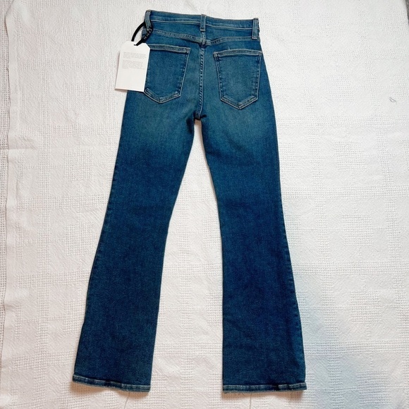 CURRENT ELLIOTT High Waist Distressed Kick-flare Jeans - Picture 9 of 12